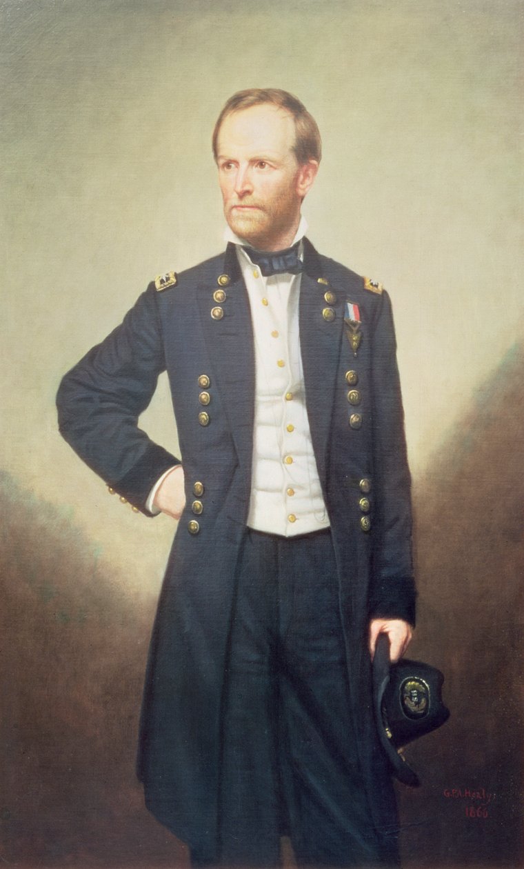 William Sherman tábornok (1820-91) 1866 alkotó: George Peter Alexander Healy
