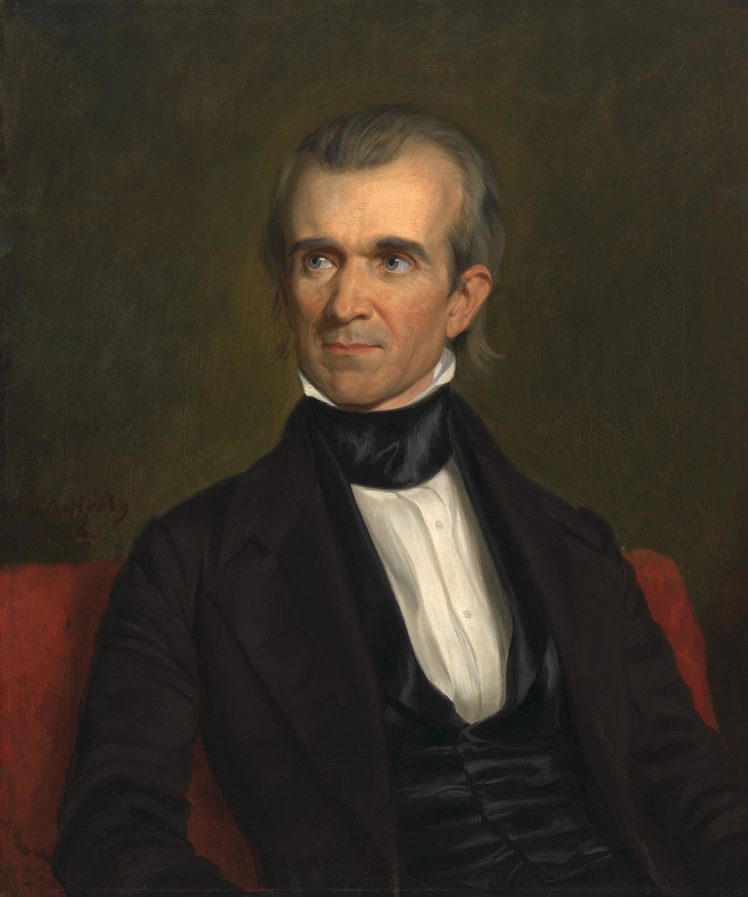 James Knox Polk alkotó: George Peter Alexander Healy