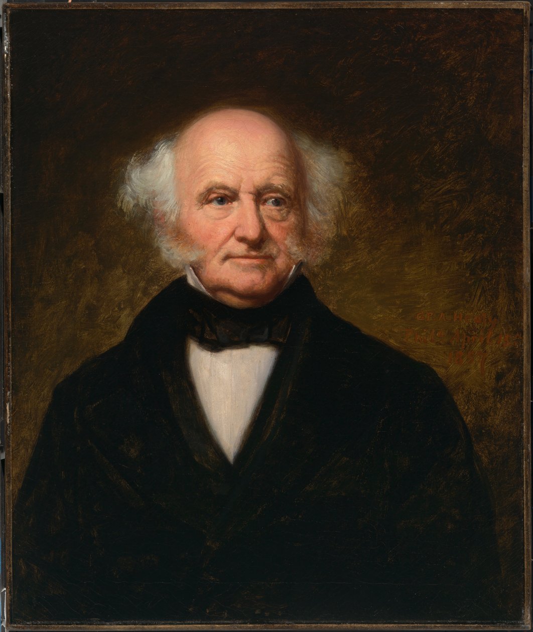 Martin Van Buren, 1857. április 15. alkotó: George Peter Alexander Healy