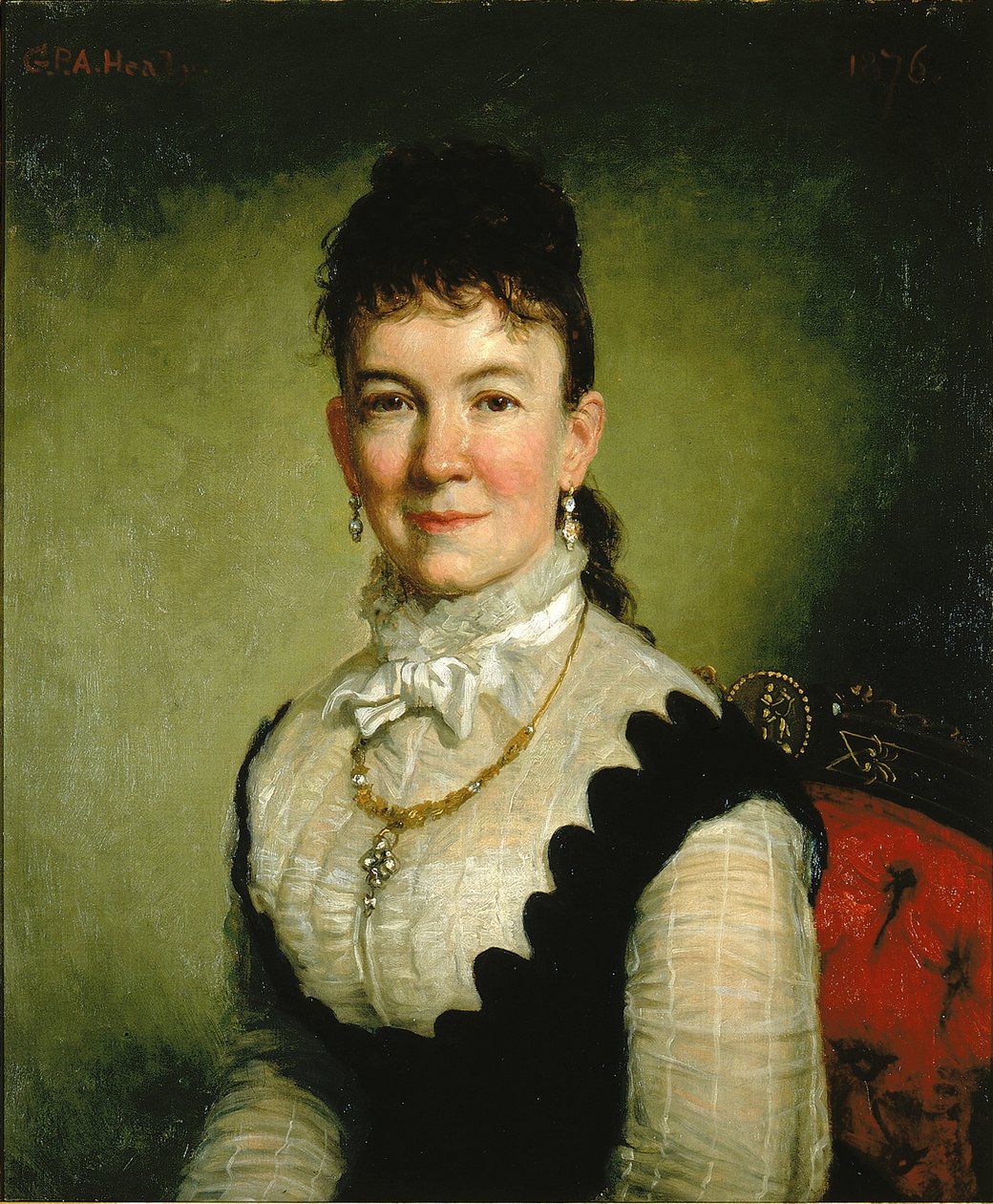 Mrs. Albert J. Myer Catherine Walden, 1876. alkotó: George Peter Alexander Healy