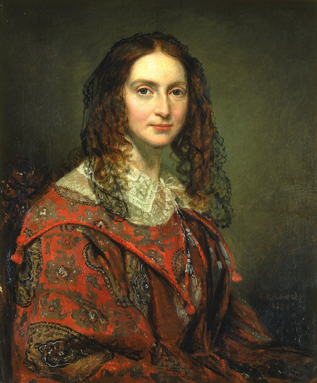 Mrs. Thomas B. Bryan, 1856. alkotó: George Peter Alexander Healy