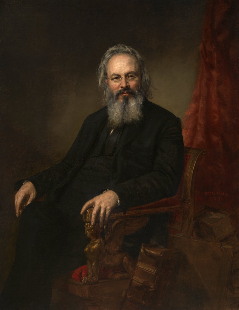 Orestes Brownson, 1863. alkotó: George Peter Alexander Healy