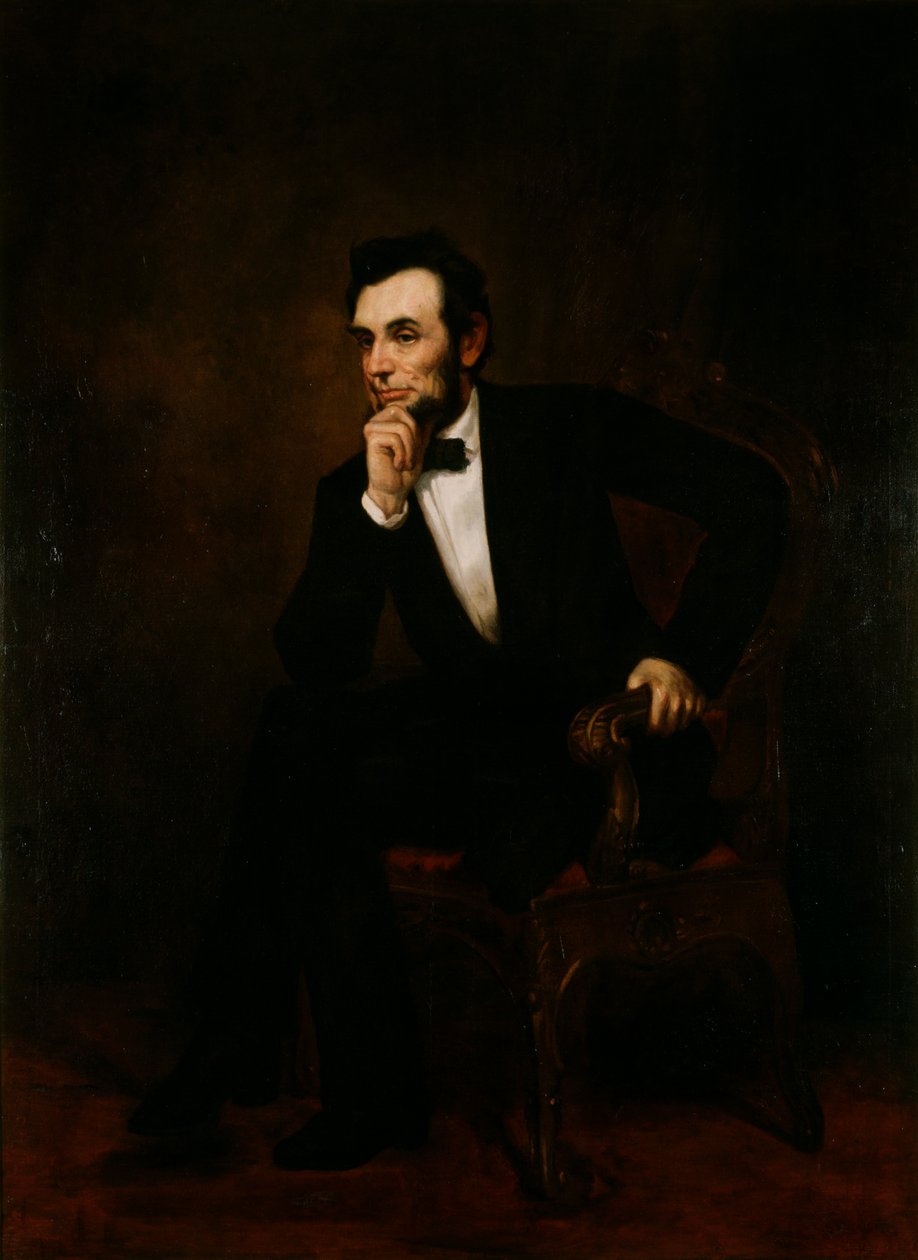 Abraham Lincoln portréja, 1866-70 körül alkotó: George Peter Alexander Healy
