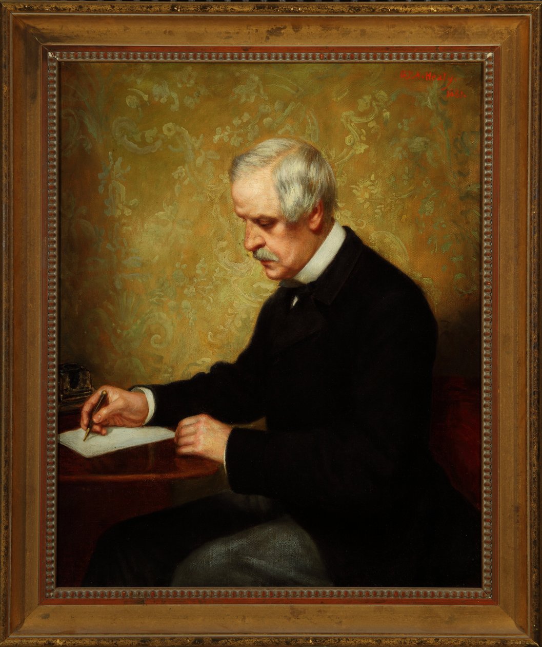 Férfi portré, 1881 alkotó: George Peter Alexander Healy