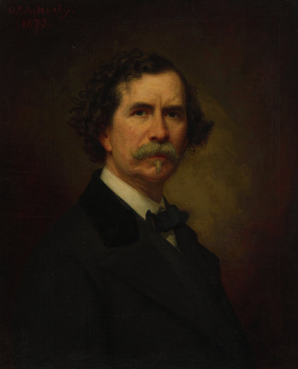 Önarckép, 1873. alkotó: George Peter Alexander Healy