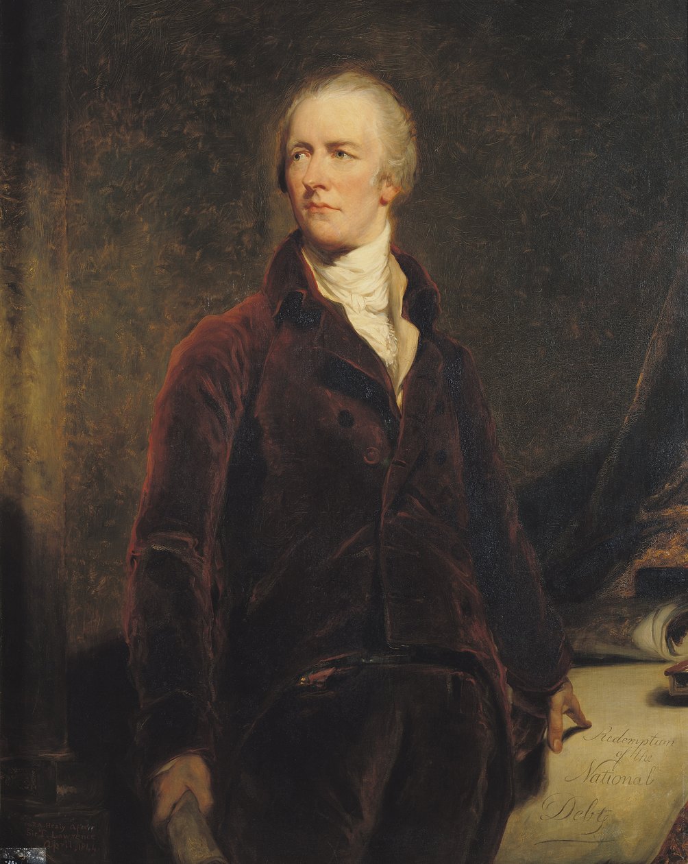 Ifjabb William Pitt (1759-1806) alkotó: George Peter Alexander Healy