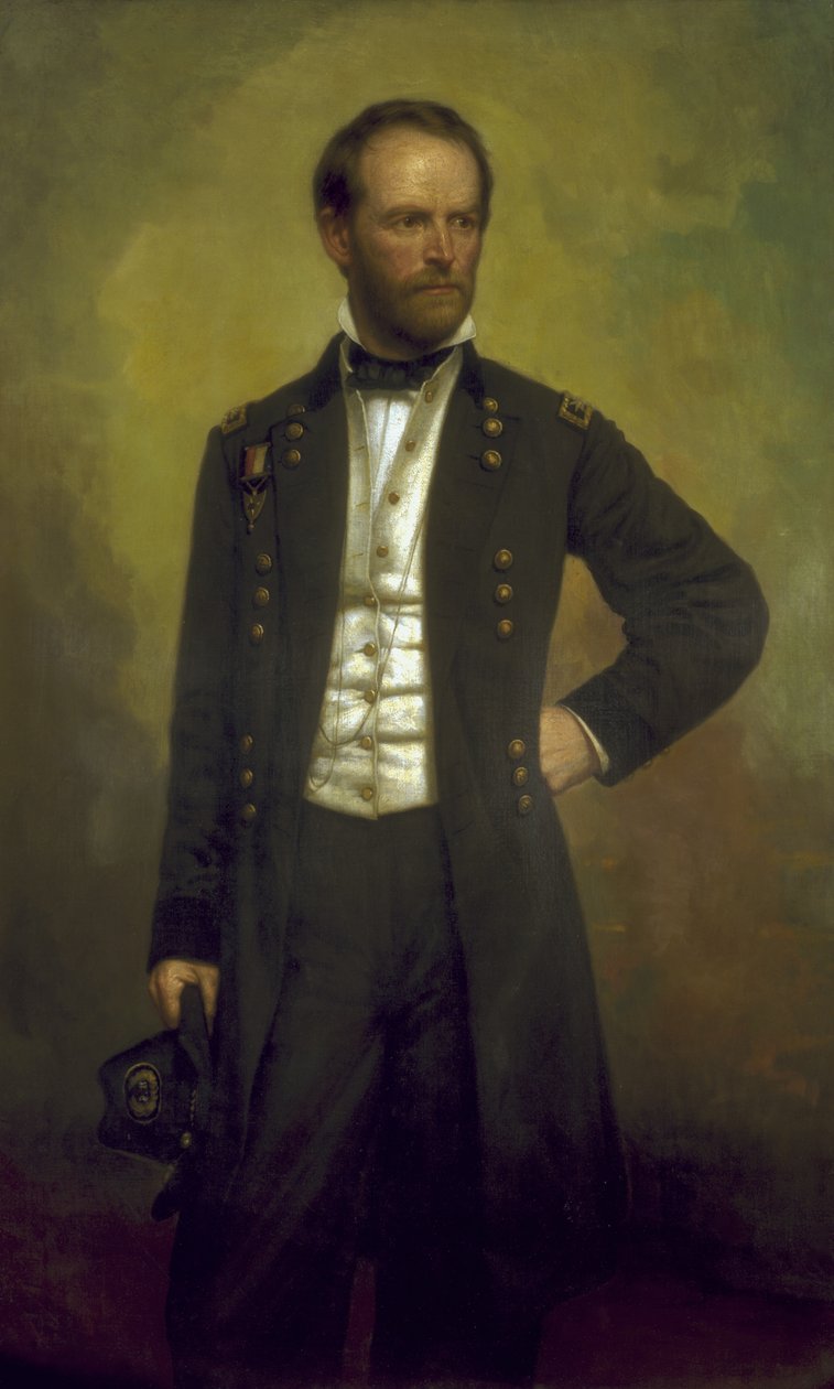 William T. Sherman alkotó: George Peter Alexander Healy