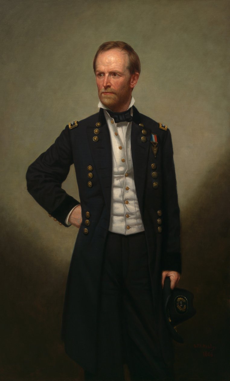 William T. Sherman alkotó: George Peter Alexander Healy
