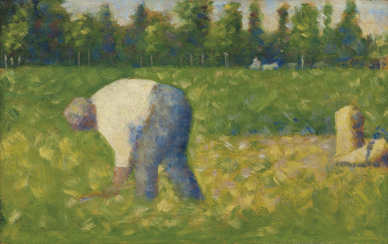 Dolgozó paraszt, 1883 alkotó: George Pierre Seurat