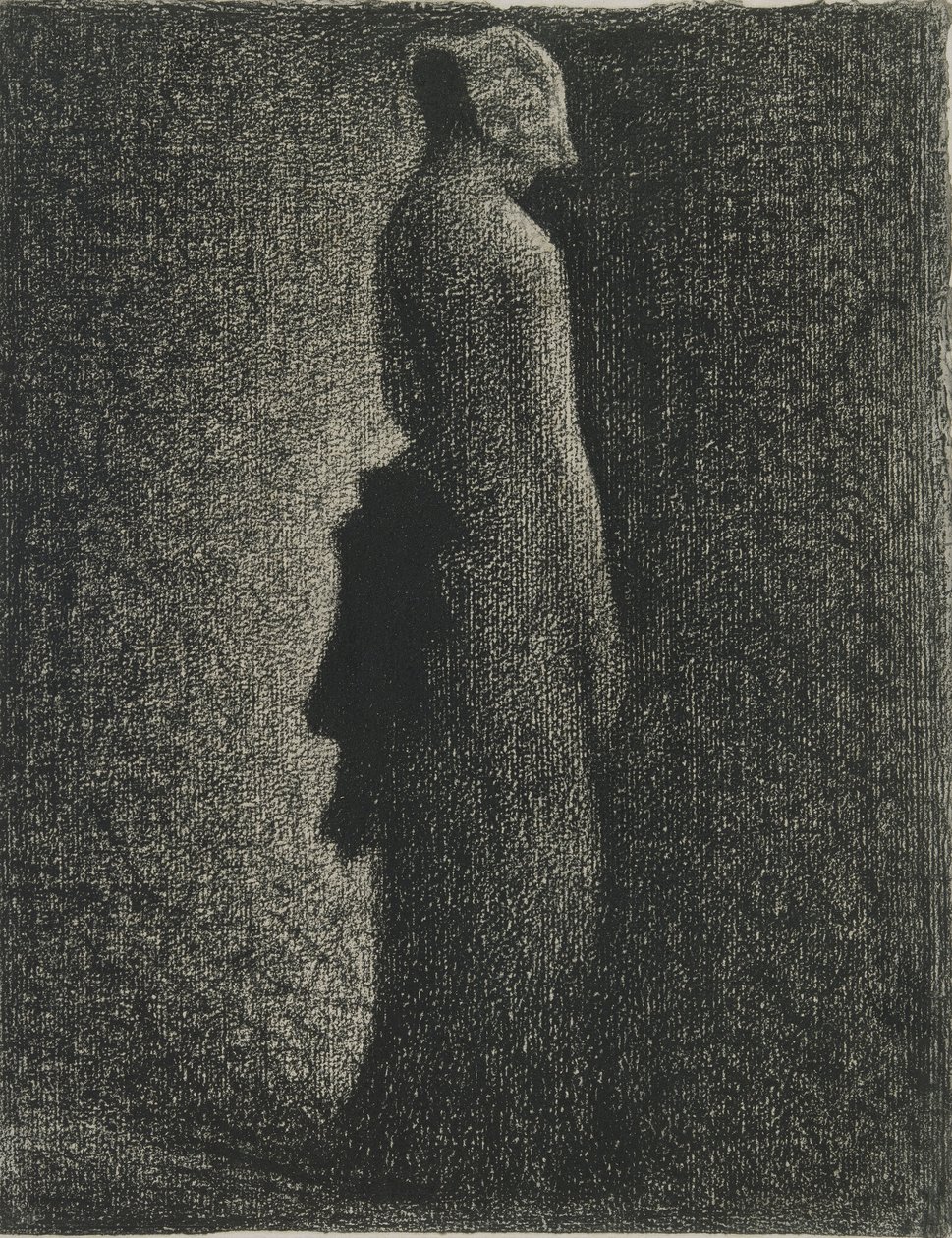 A fekete íj c. 1882 alkotó: George Pierre Seurat