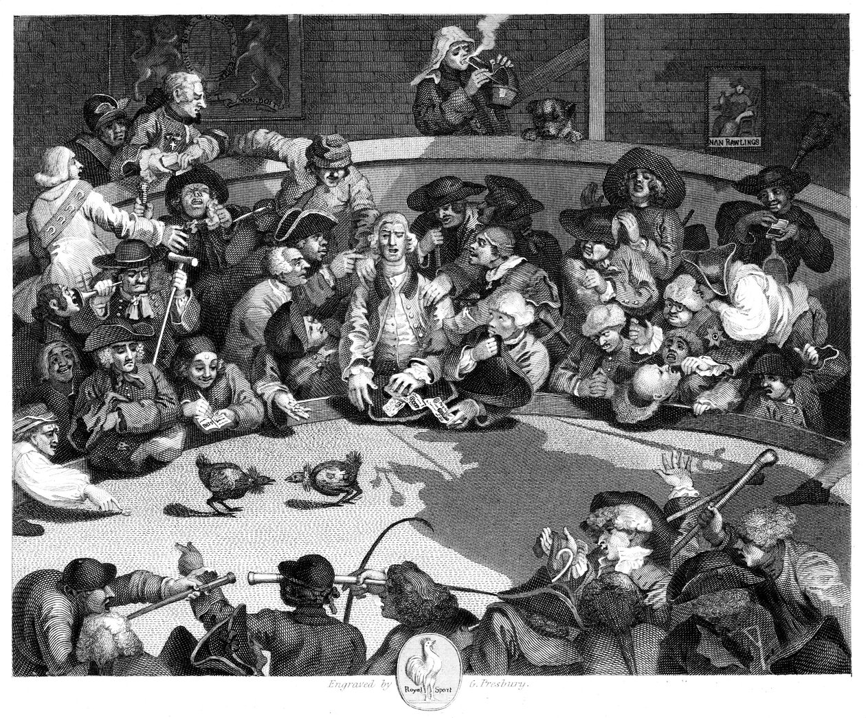 The Cock Pit, c1840 alkotó: George Presbury