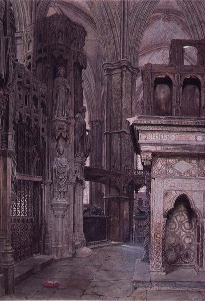 Edward the Confesors Chapel, Westminster Abbey alkotó: George Price Boyce