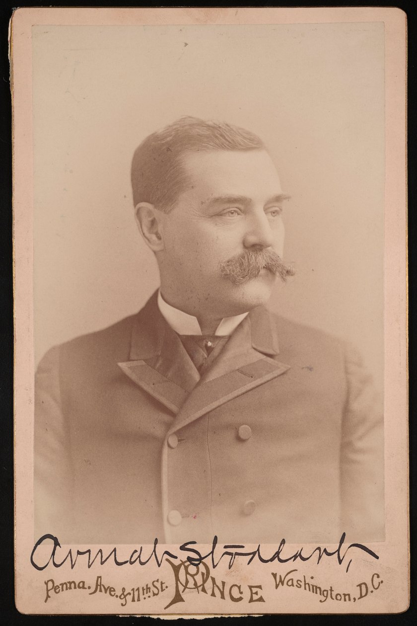 Armat Stoddart portréja 1842-1910, 1892 előtt. alkotó: George Prince