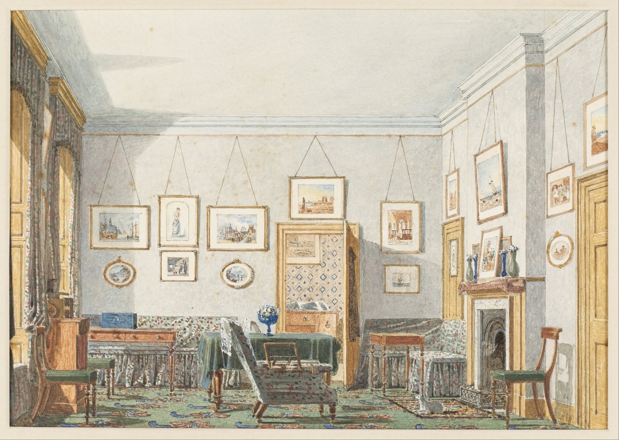 George James Drummond szobája Oxfordban, 1853 alkotó: George Pyne
