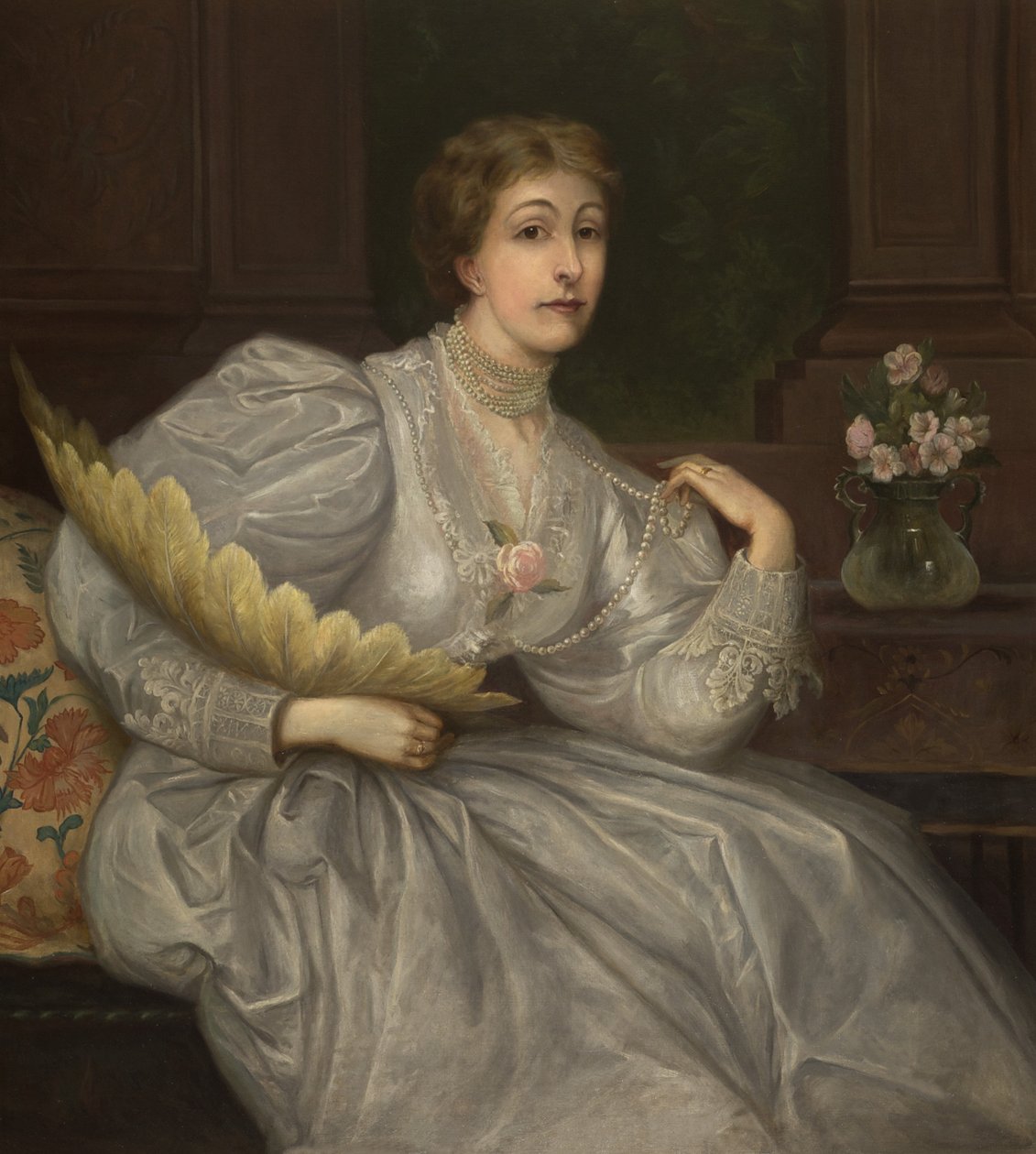 A tisztelt Eleanor Leicester Leighton-Warren alkotó: George R. Chapman