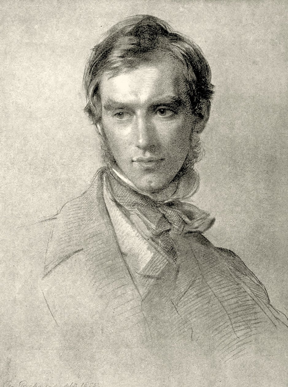 Sir Joseph Dalton Hooker portréja. 1855 (grafit papíron) alkotó: George Richmond