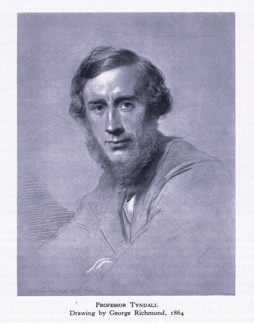 Tyndall professzor, a Collins által kiadott British Adventure-től, 1947 alkotó: George Richmond