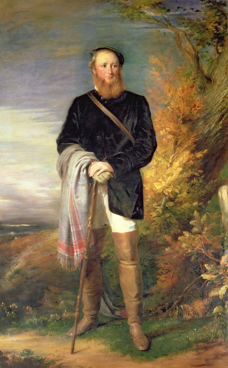 Thomas William Coke, Holkham (1822-1909) Leicester 2. grófja alkotó: George Richmond