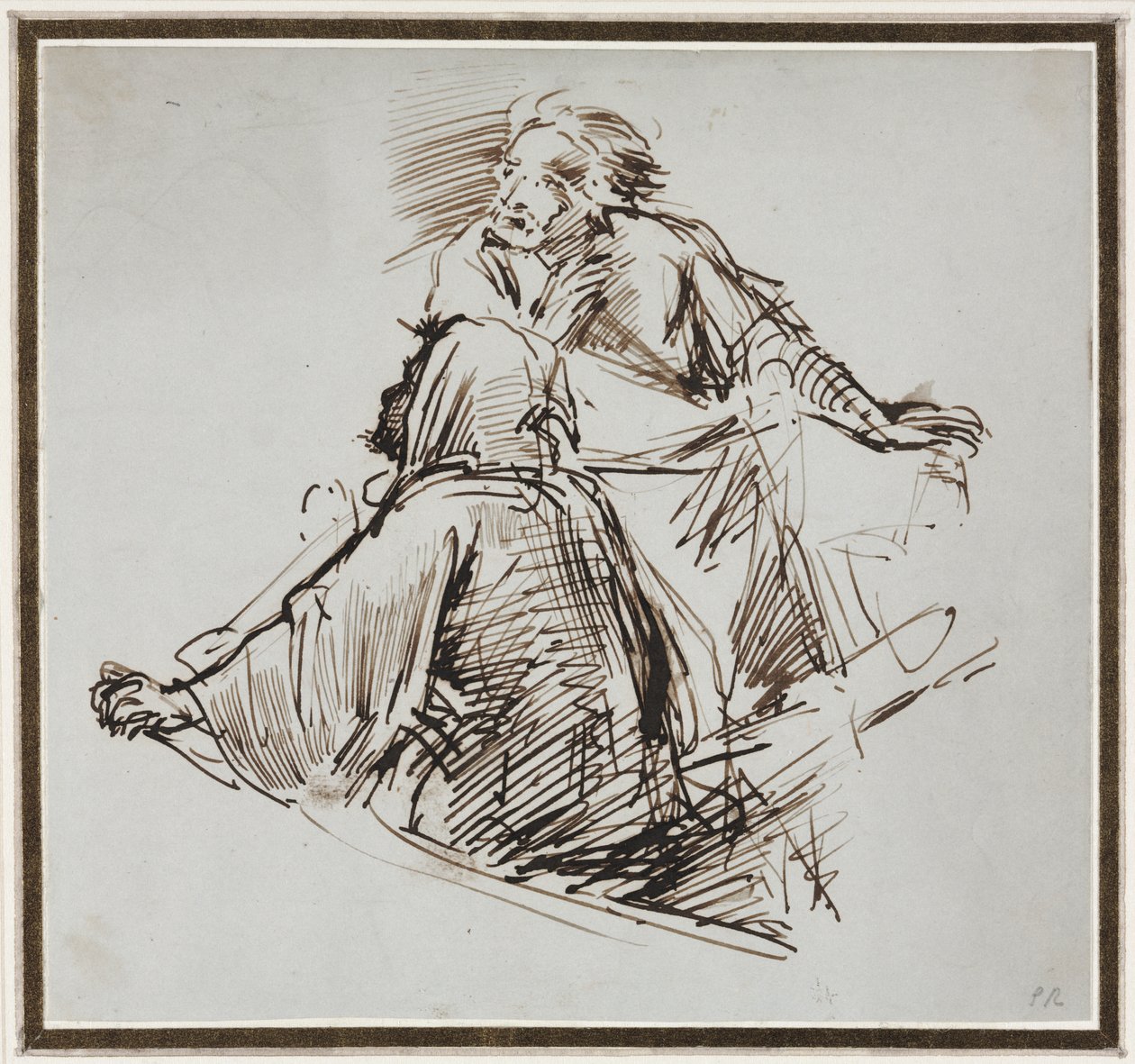 Két Férfialak alkotó: George Richmond