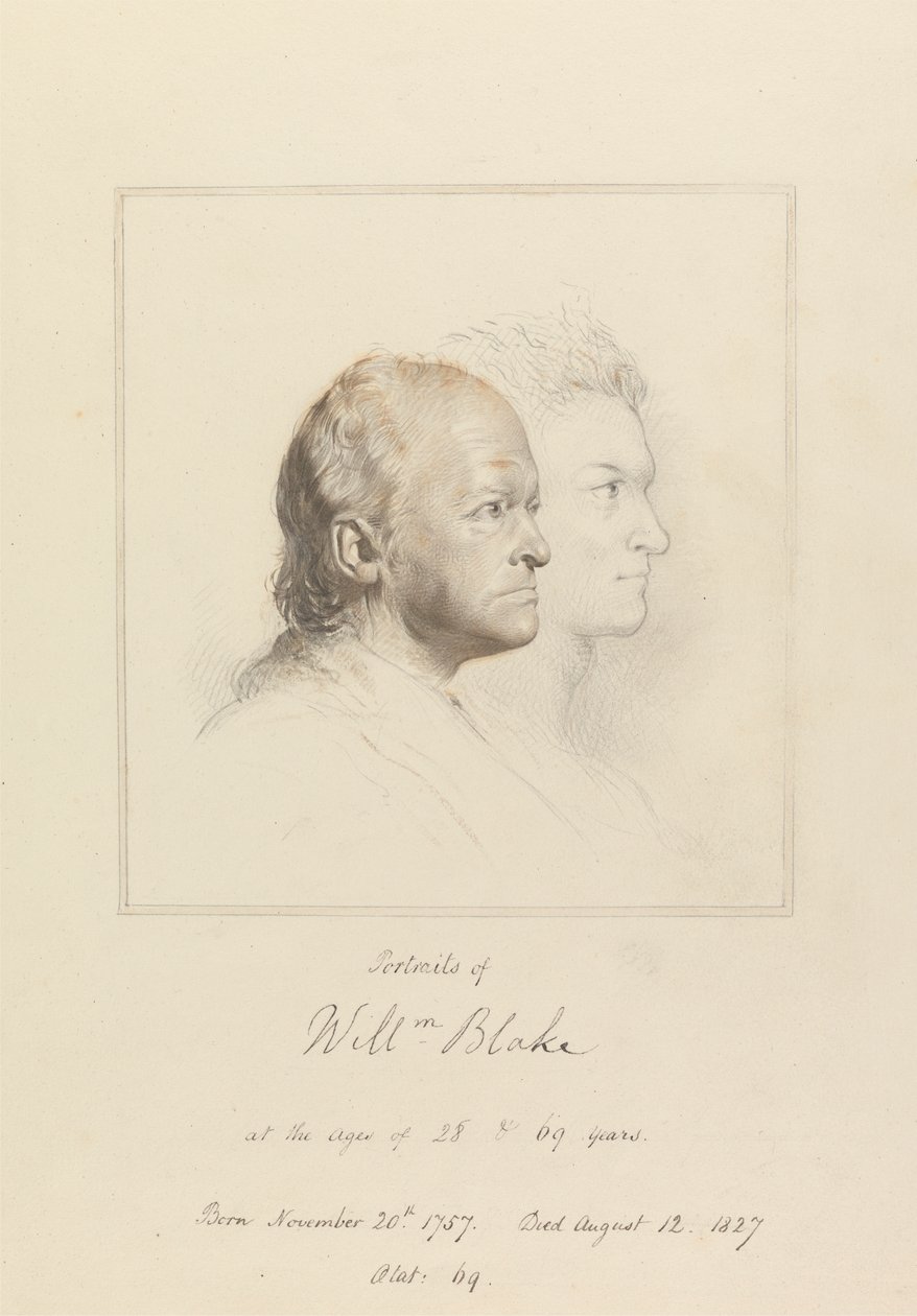 William Blake a Fiatalság és korban alkotó: George Richmond