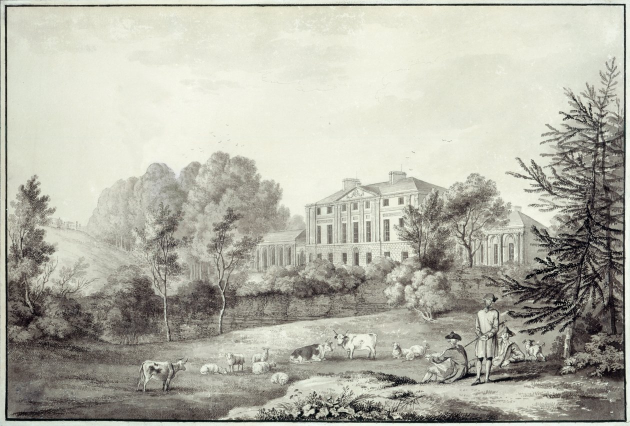 Kenwood képe (ceruza papíron) alkotó: George Robertson