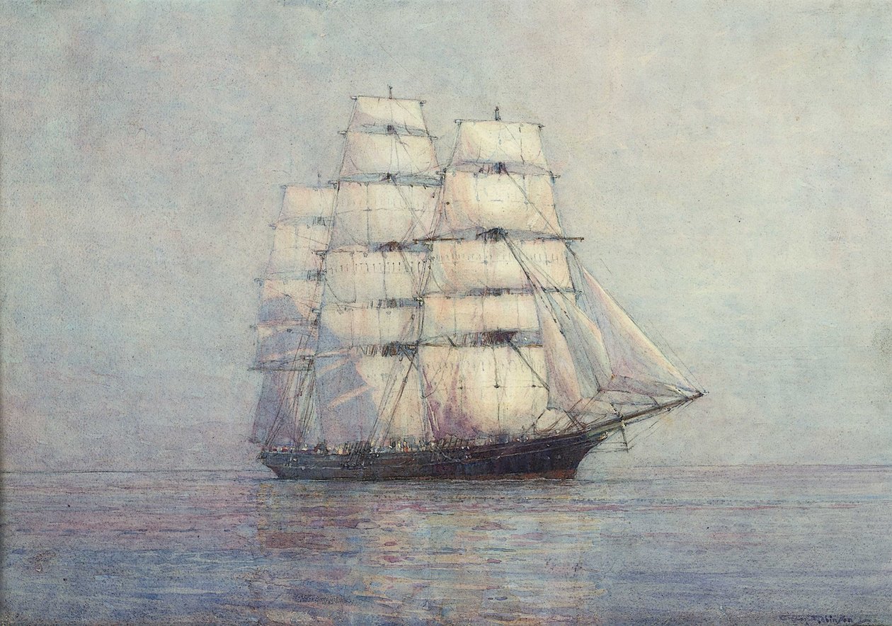 Tea Clipper Cutty Sark alkotó: George Robinson