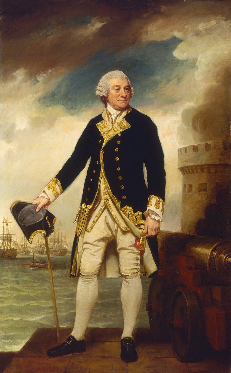 Sir Francis Geary admirális (1709/10-1796) alkotó: George Romney
