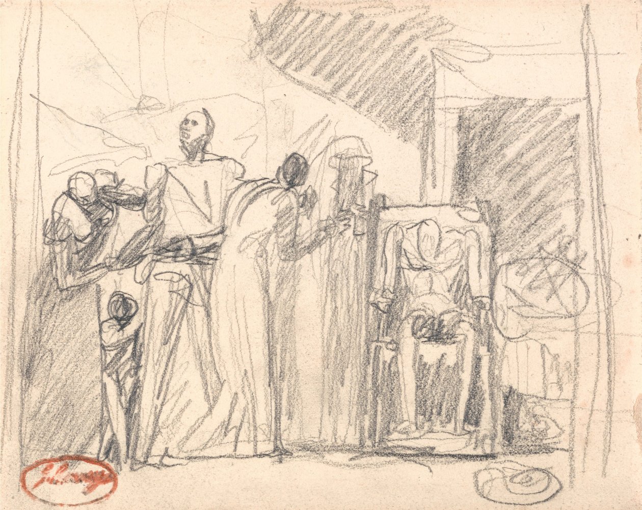 Az ember életkorszakai: Öregkor alkotó: George Romney