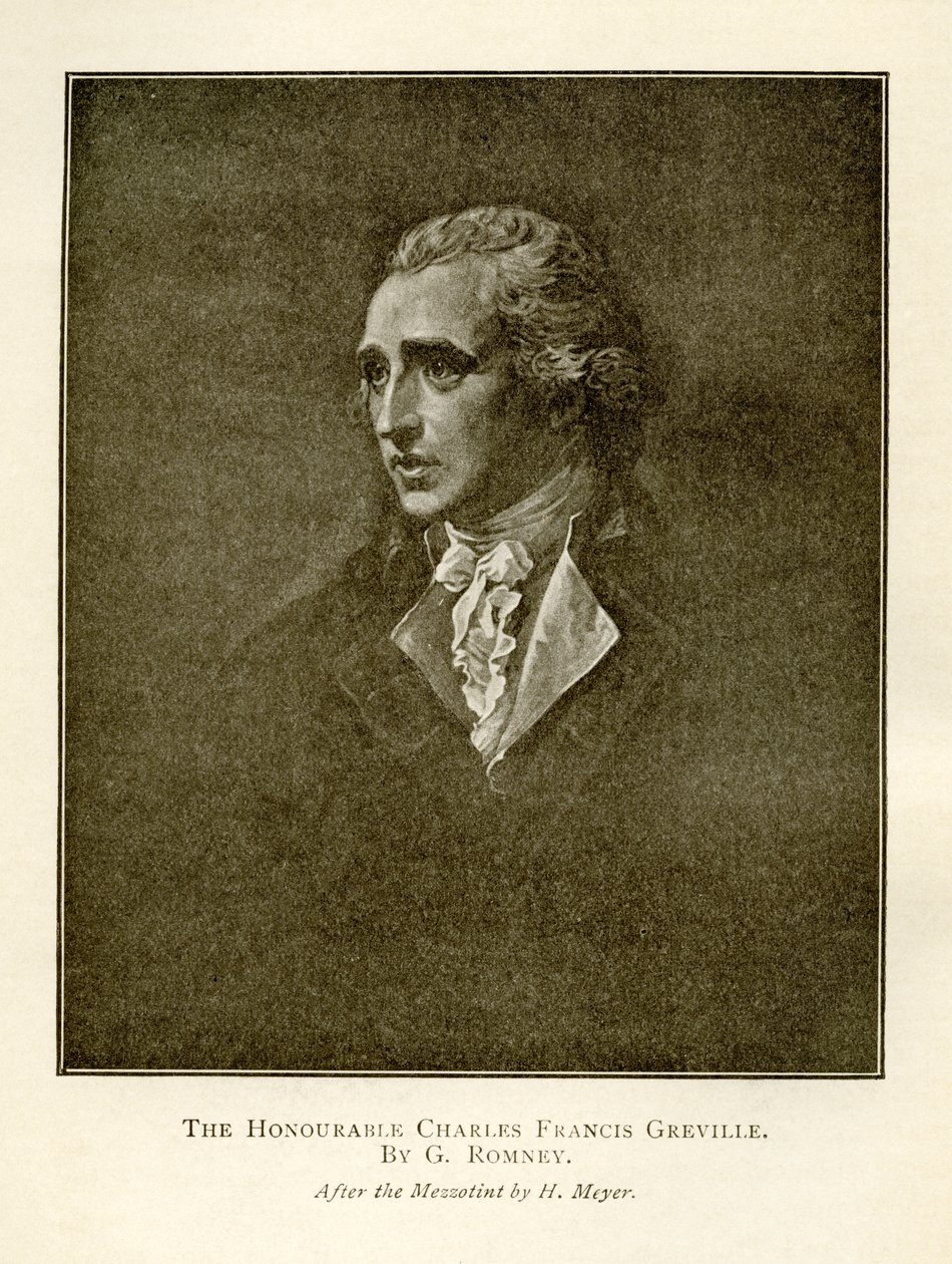 Charles Francis Greville alkotó: George Romney
