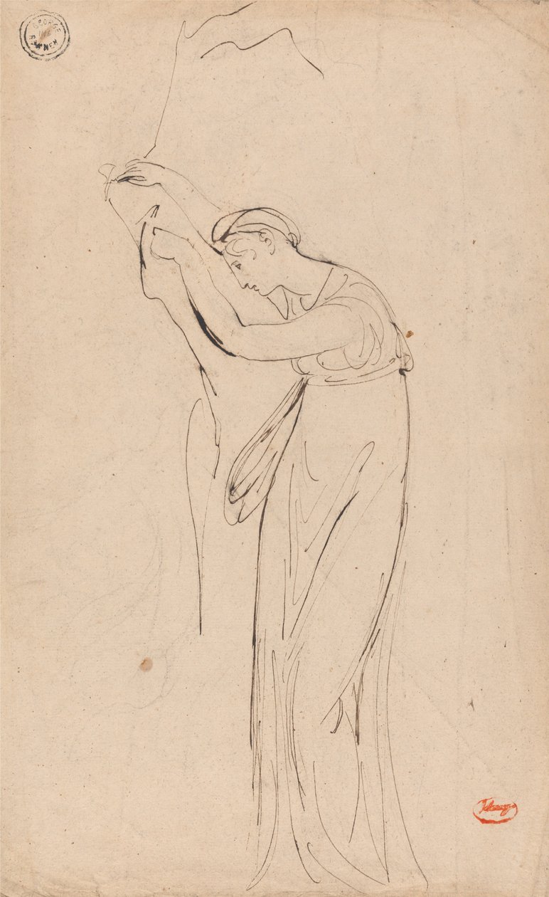Klasszikus nimfa alkotó: George Romney