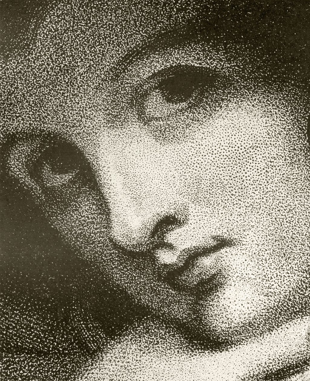 Emma, Lady Hamilton részlete, John Jones metszetében, Alfred Whitman „The Print-Collector