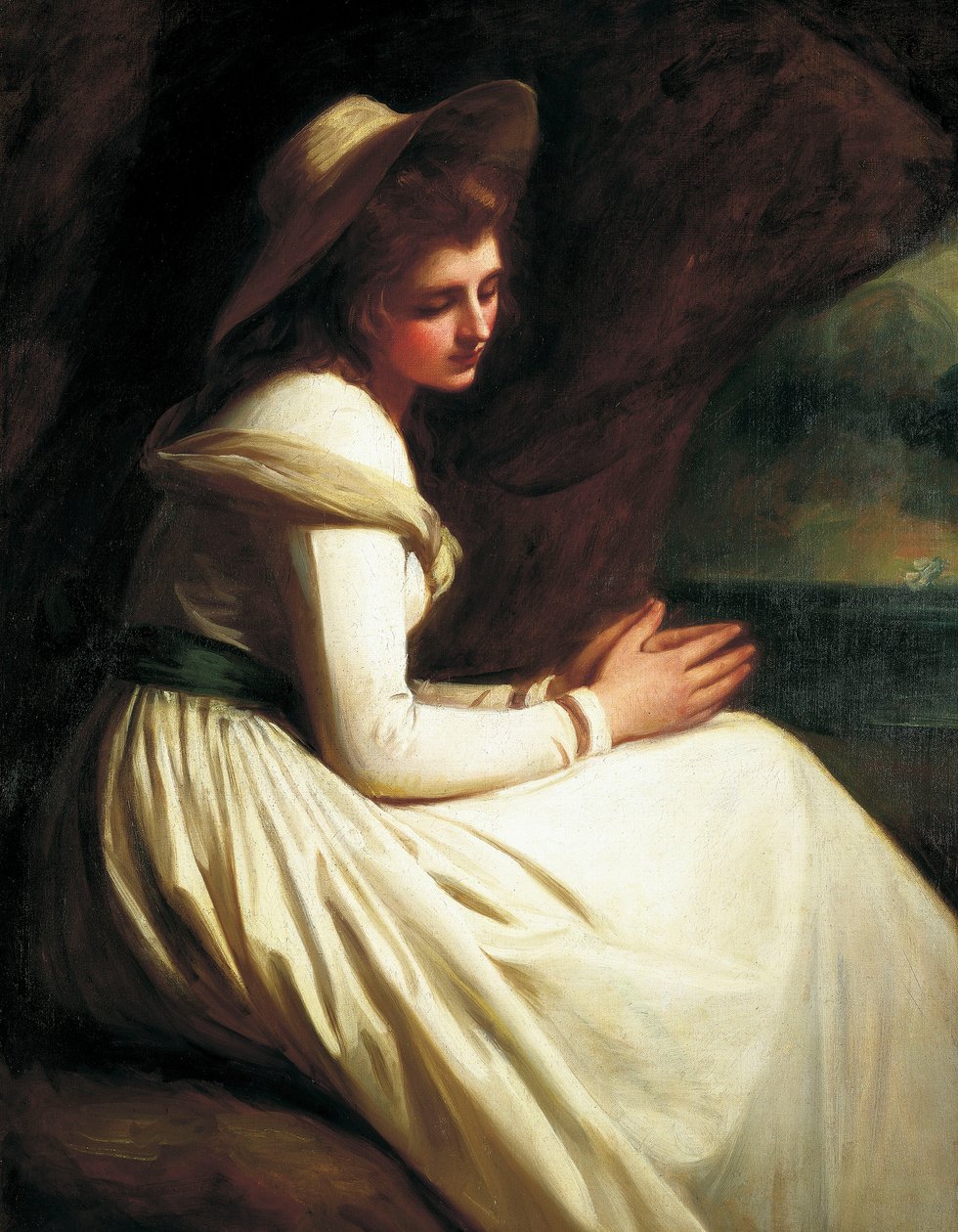 Emma Hart, később Lady Hamilton (1761-1815 körül) alkotó: George Romney