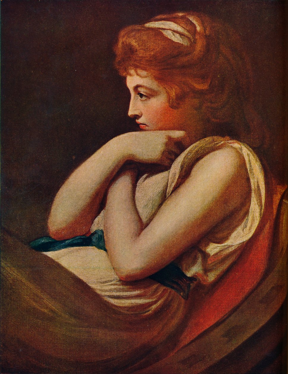 Emma, Lady Hamilton, 1785, 1909 alkotó: George Romney