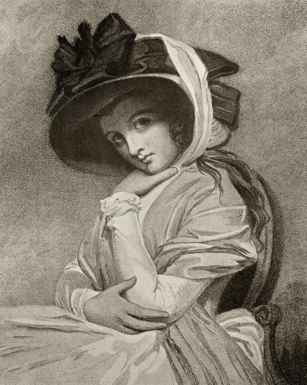 Emma, Lady Hamilton, metszett John Jones, Alfred Whitman „The Print-Collector