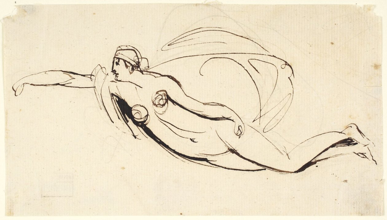 Női akt alkotó: George Romney