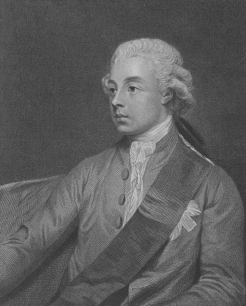 Frederick Howard, Carlisle 5. grófja, vésette John Keyse Sherwin, 1782 alkotó: George Romney