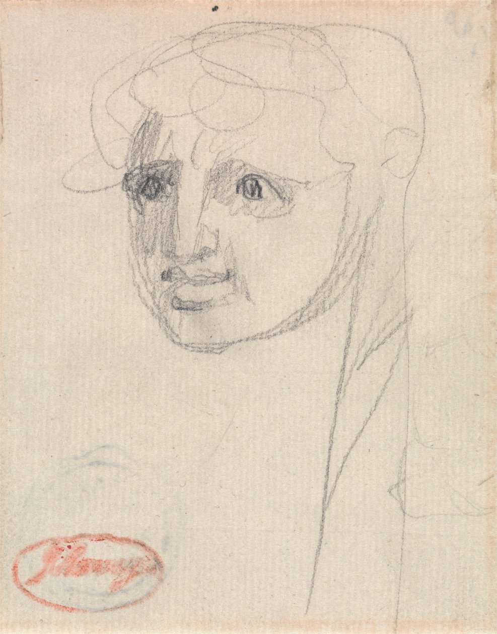 Egy lány feje alkotó: George Romney