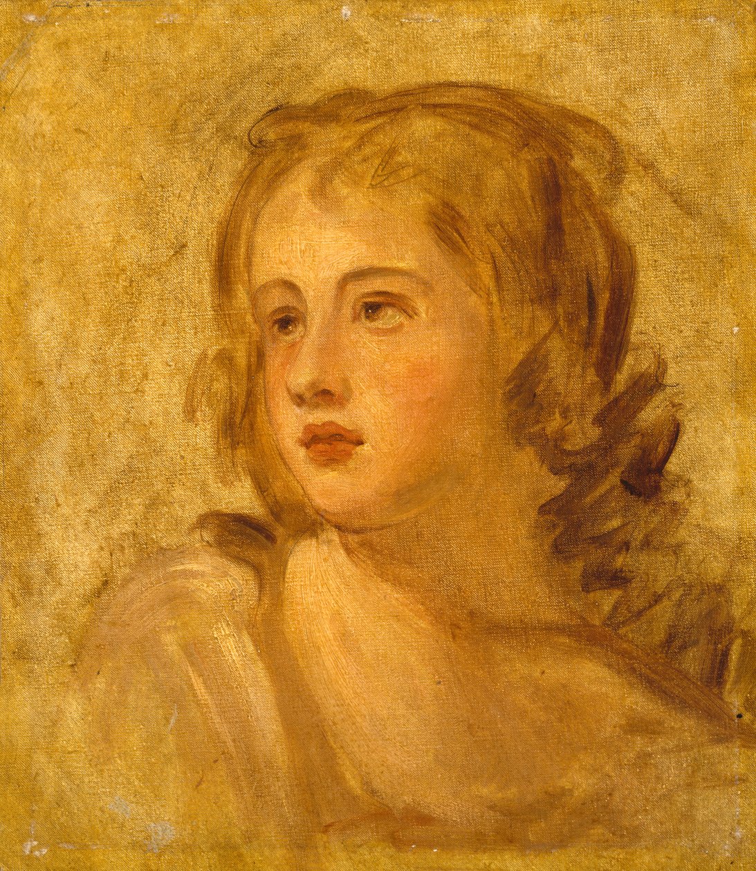 Egy nő feje, 1782-86 körül alkotó: George Romney