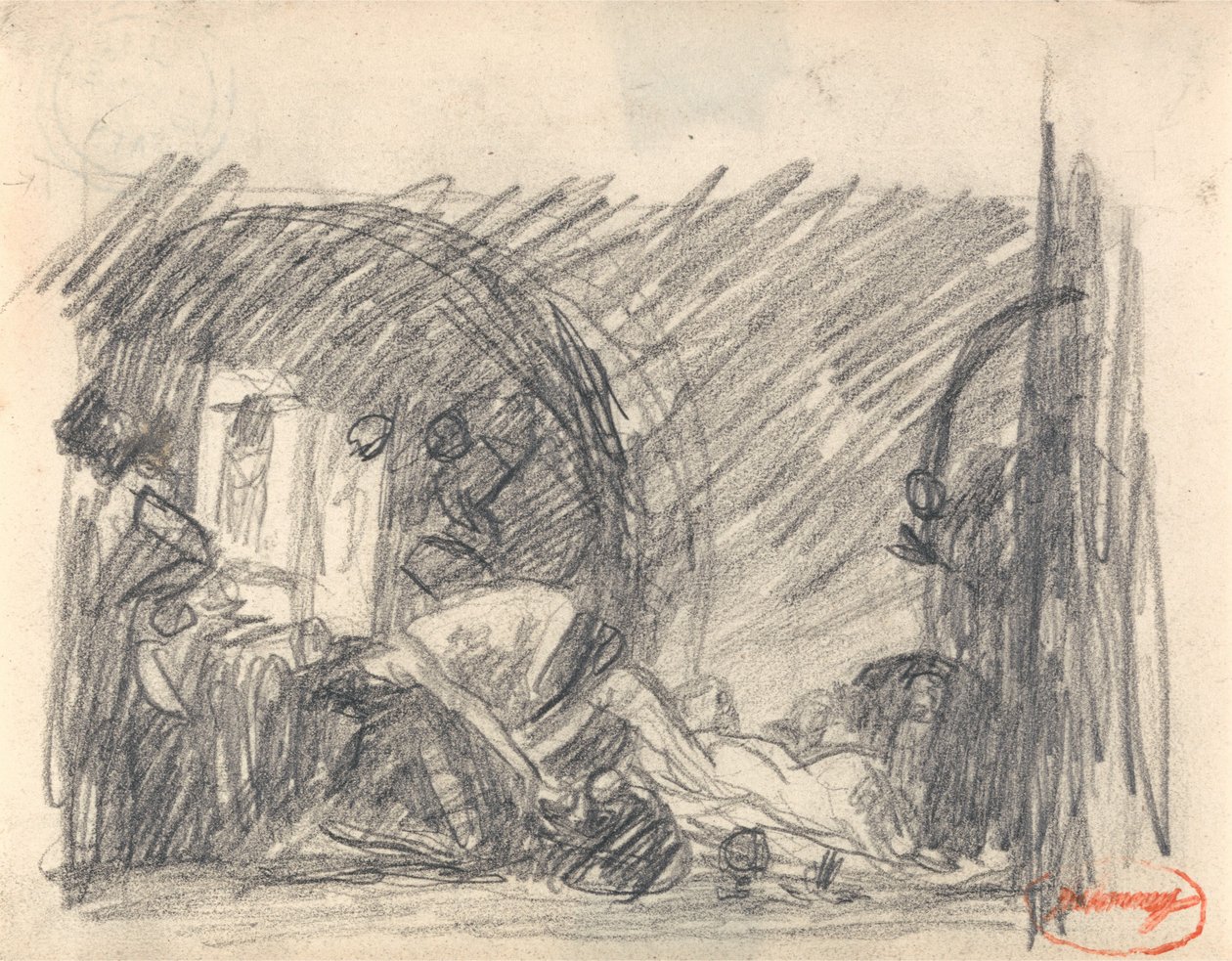 Howard börtönlátogatása alkotó: George Romney