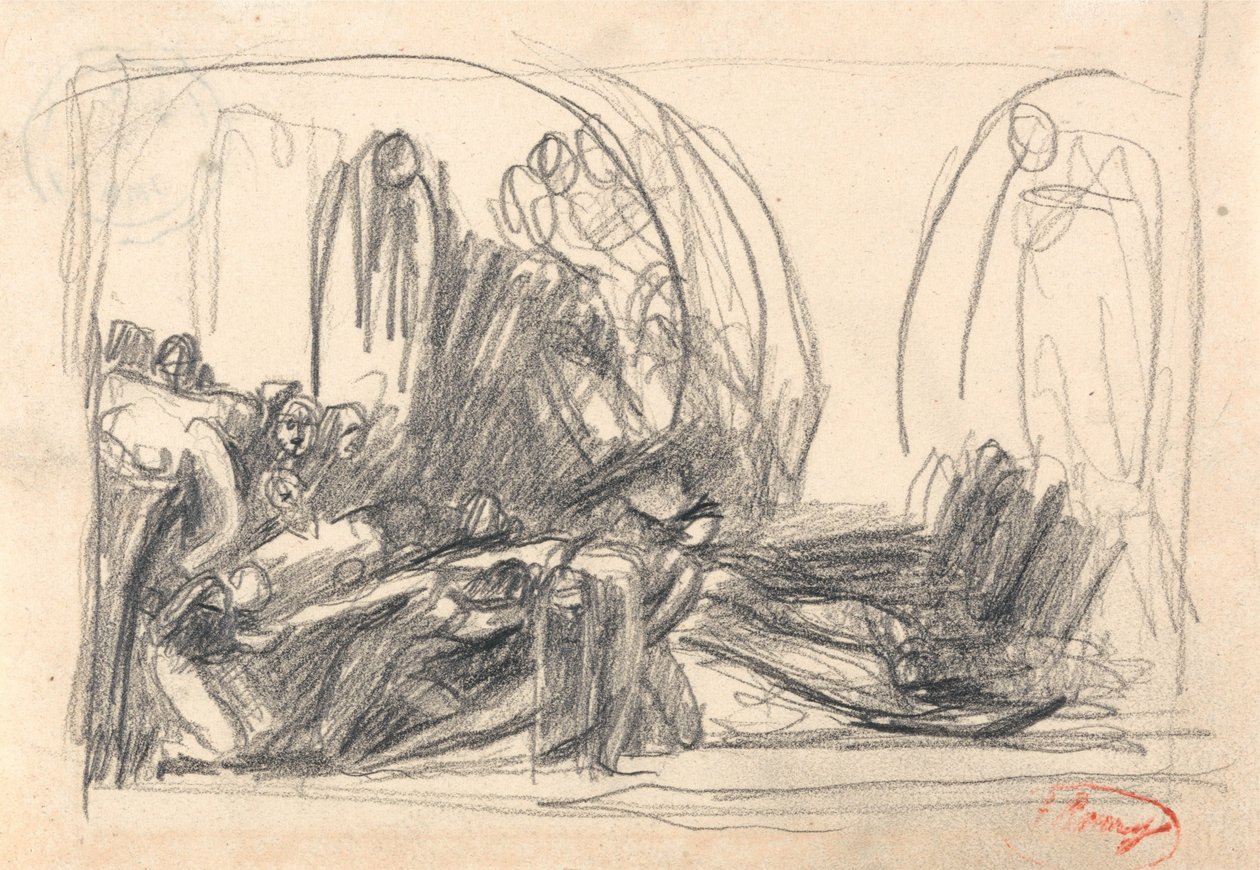 Howard börtönlátogatása alkotó: George Romney