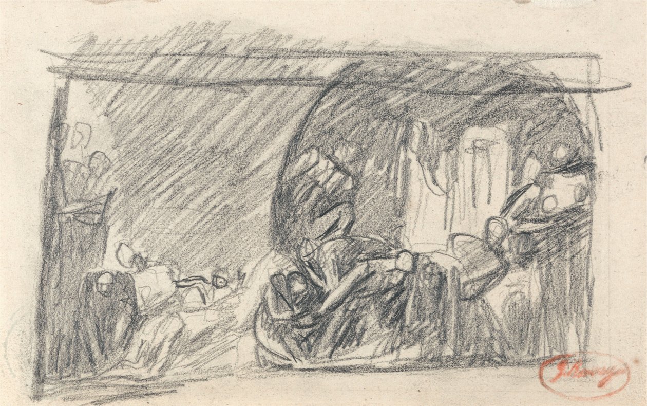 Howard börtönlátogatása alkotó: George Romney
