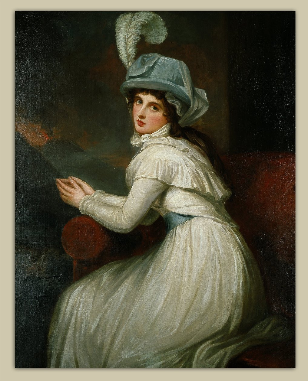 Lady Hamilton alkotó: George Romney