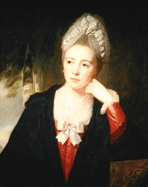 Miss Drury Lowe (olaj, vászon) alkotó: George Romney