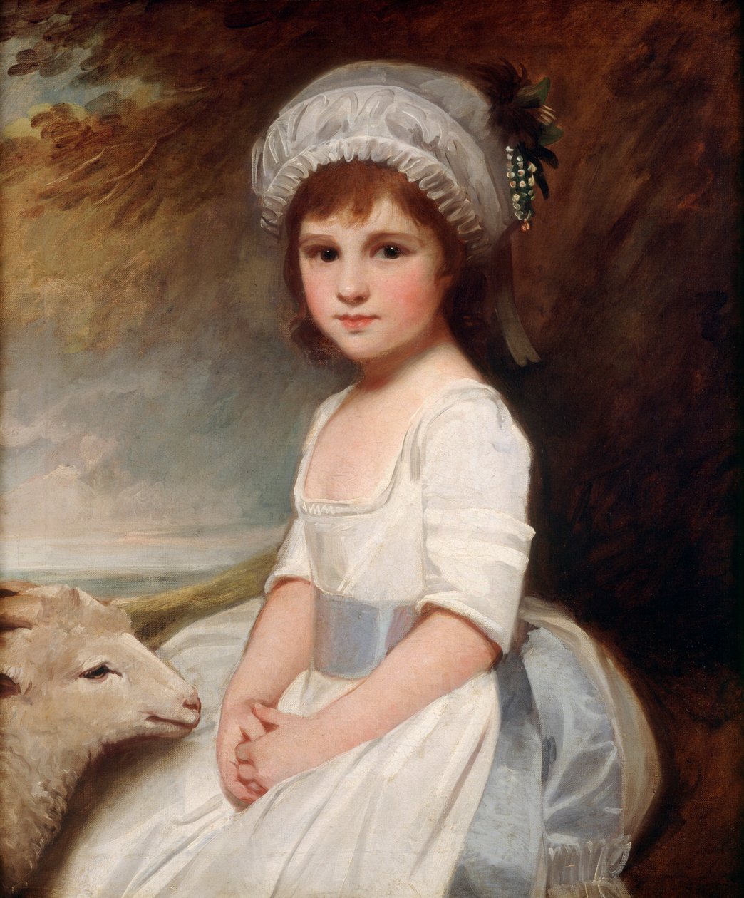 "Miss Martindale", 1781-1782 alkotó: George Romney