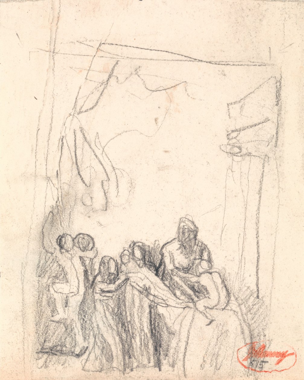 Anya és gyermekei alkotó: George Romney