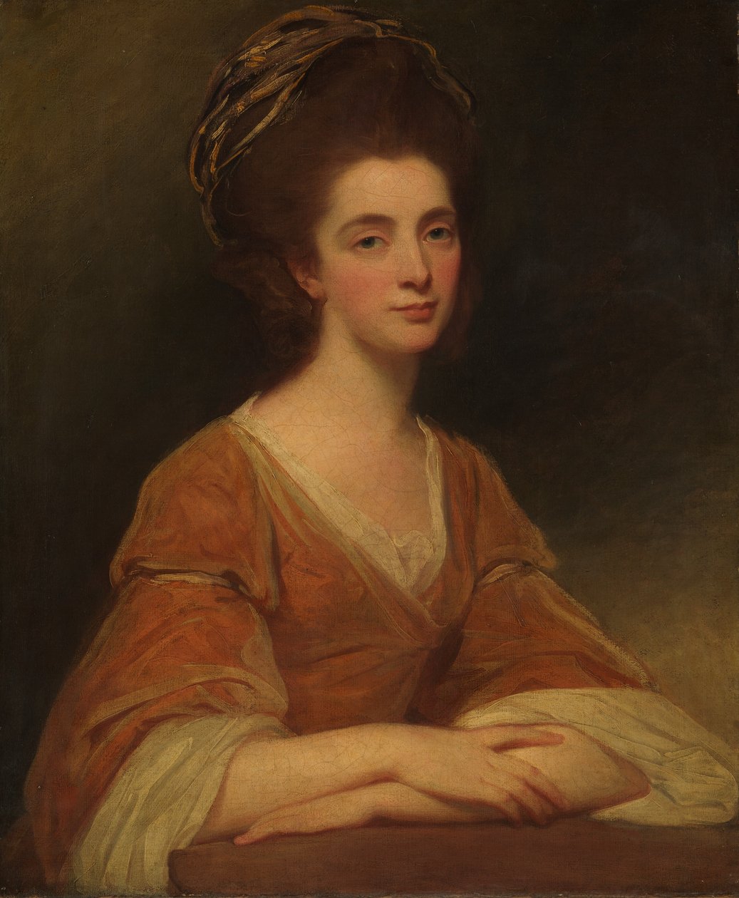 Mrs. Charles Frederick Martha Rigden, meghalt 1794-ben. alkotó: George Romney