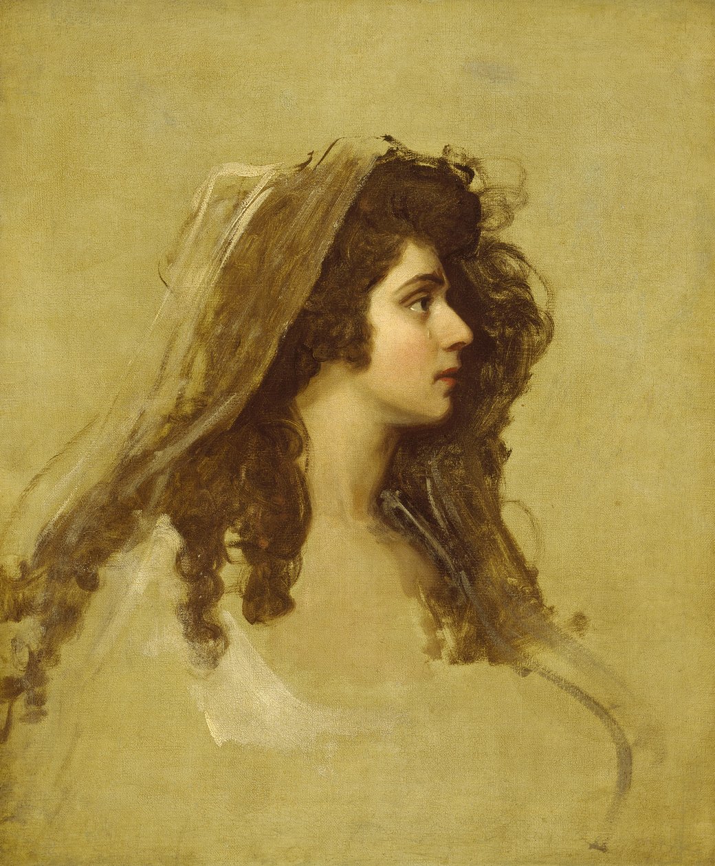 Siddons asszony, 1784 körül alkotó: George Romney