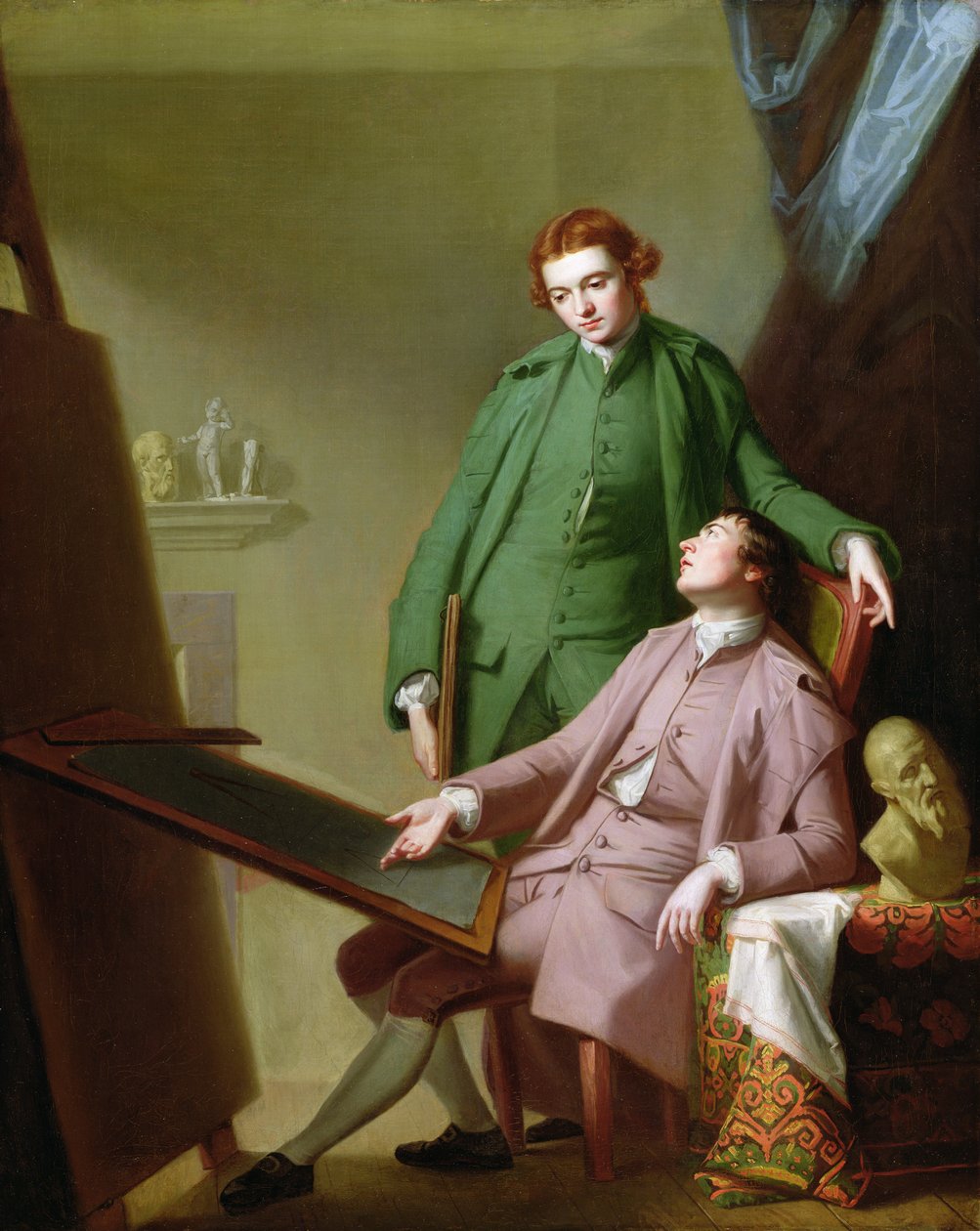 Peter és James Romney alkotó: George Romney
