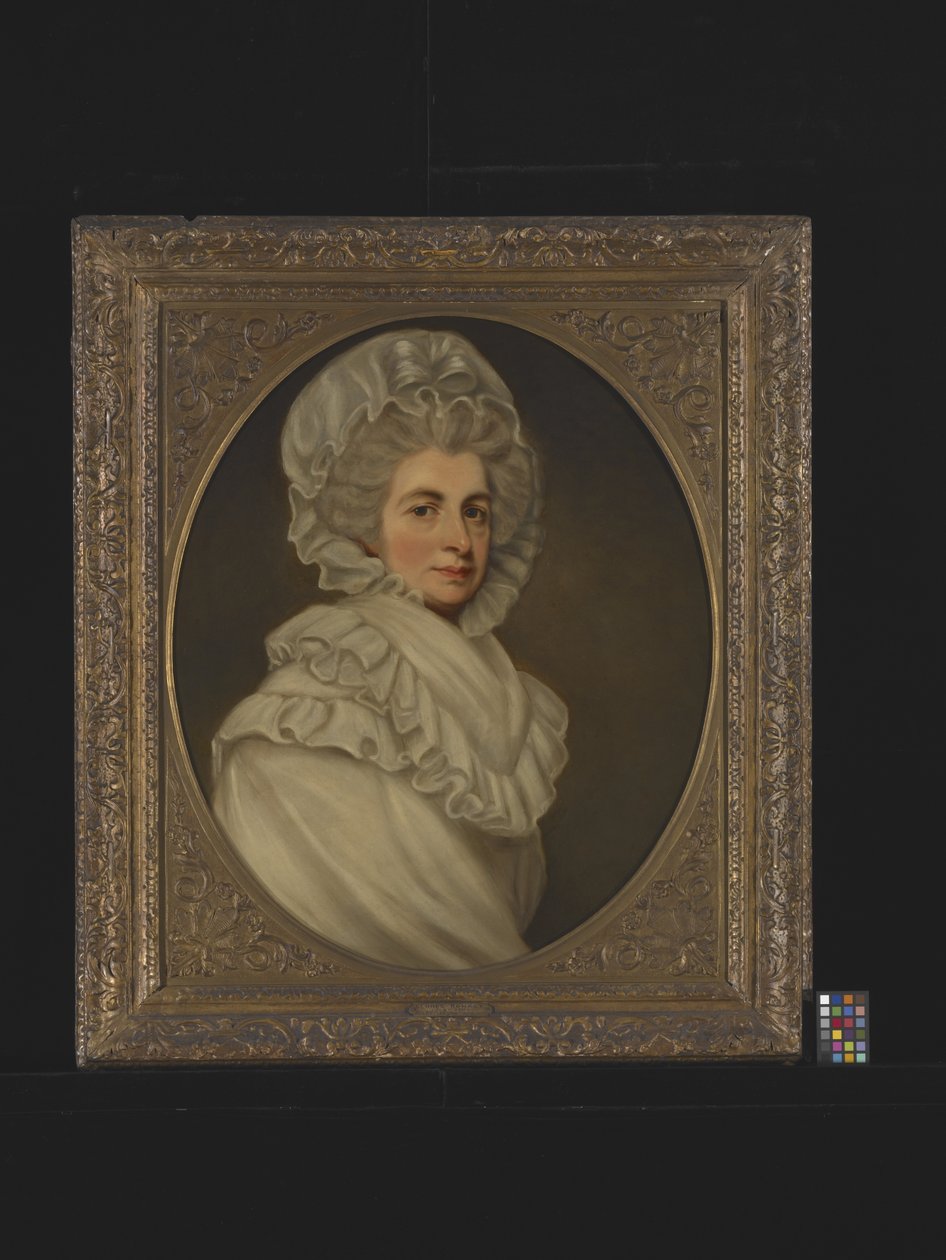 Mrs. Butler portréja (Penelope Carwardine) (olaj, vászon) alkotó: George Romney