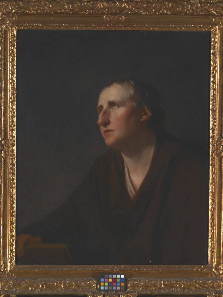 Richard Stables tiszteletes portréja (olaj, vászon) alkotó: George Romney